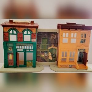 1974 Vintage Fisher-Price Sesame Street Playset
